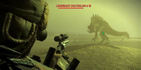 Strange Fallout 4 Clip Shows Player Launching Legendary Deathclaw Into