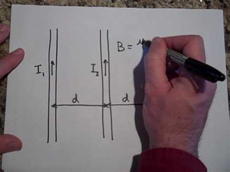 The Magnetic Field Due To Two Wires YouTube