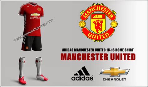 New Jersey Manchester United Home 2015 2016 Big Match Jersey Toko