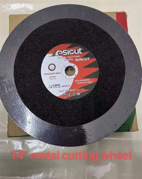 ACTUAL PIC Esicut Metal Cutting Wheel 10pcs 14 Lazada PH