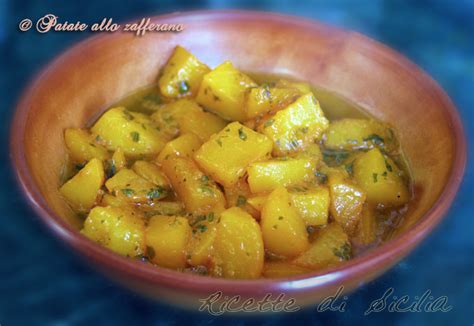 Ricetta Pasta Con Le Patate Allo Zafferano