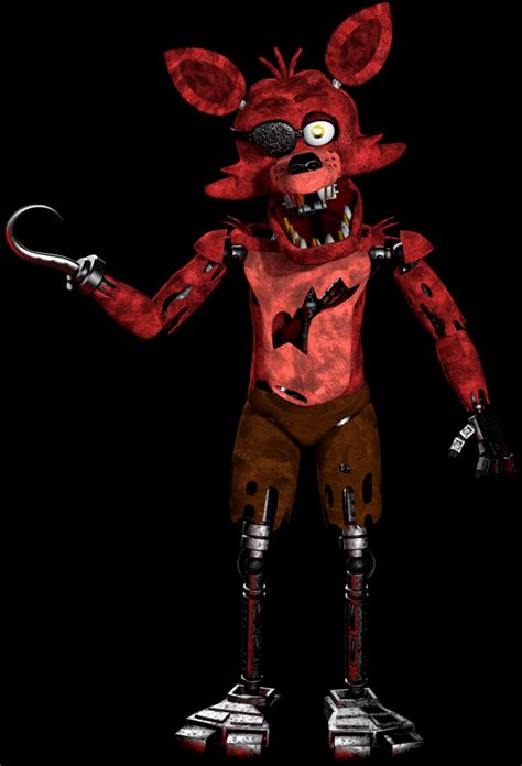 Fnafsfm Foxy Fullbody Render Credit In Comments Rfivenightsatfreddys