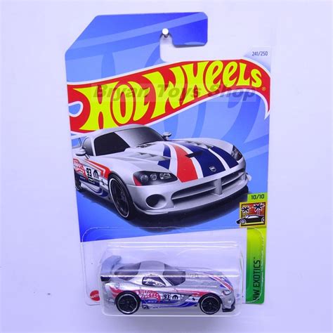 Jual Hot Wheels Dodge Viper Srt Acr Abu Shopee Indonesia