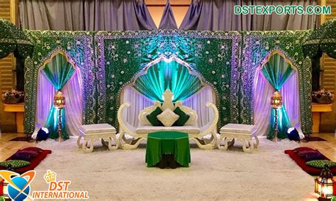 Stage Decoration For Mehndi Function Shelly Lighting