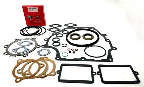 NEW TECUMSEH OH120 PISTON RINGS ENGINE GASKET SET FITS SEARS