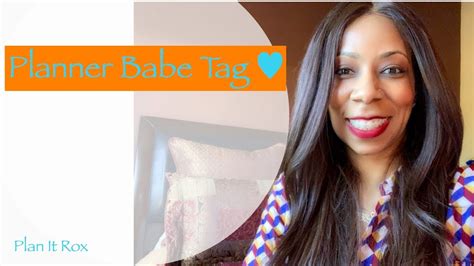 Planner Babe Tag YouTube