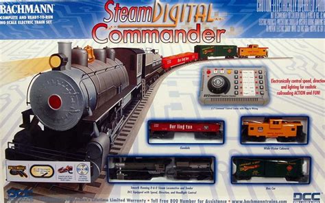 Bachmann Ho Scale Train Set Digital Steam Commander Union Pacific 00502