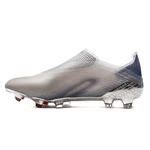 Adidas X Ghosted FG AG Showpiece Silver Metallic Core Black Scarlet