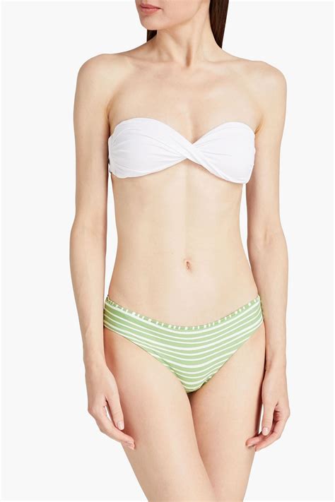 Seafolly Folklore Reversible Printed Low Rise Bikini Briefs The Outnet