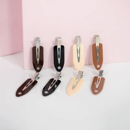 Brushworks No Crease Clips Hair Pins Nude Notino Co Uk