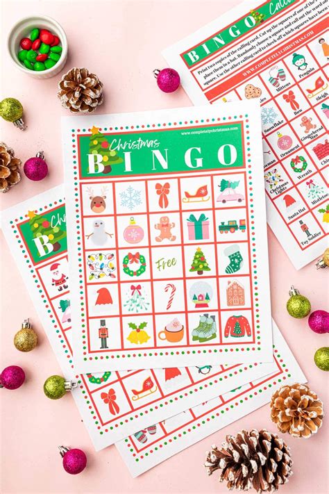 Christmas Bingo Printable (30 Free Cards!)