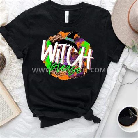 Custom Witch Dtf Transfer For Halloween Topmotif