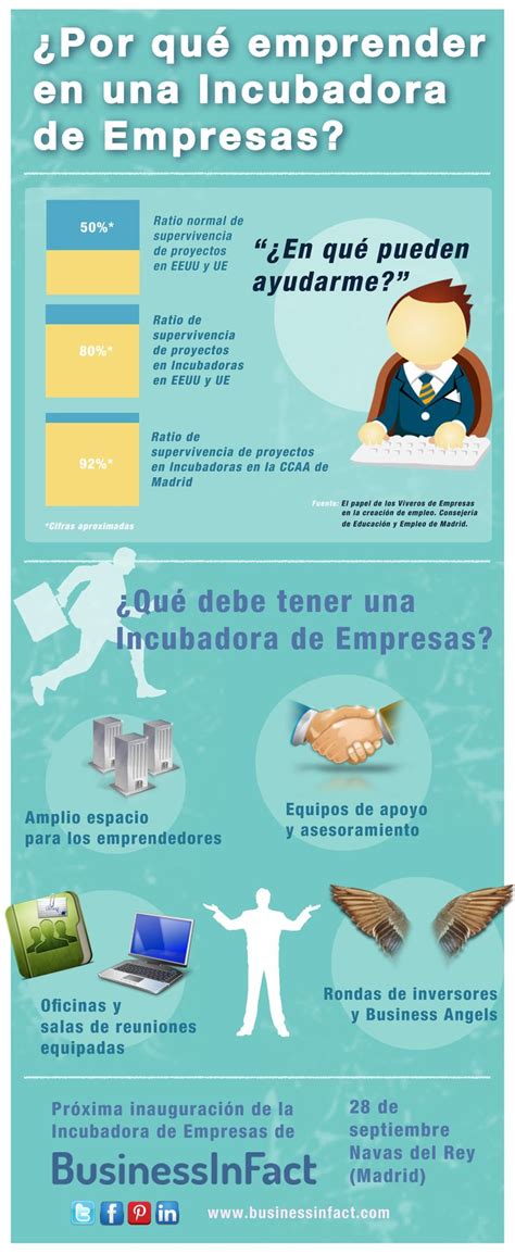 Pin En Infograf As Incubadora Empresas Infografia