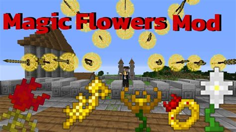 Flower Magic Botania Mod Showcase Youtube