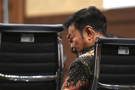 SYL Divonis 10 Tahun Penjara Lebih Ringan Dari Tuntutan Jaksa