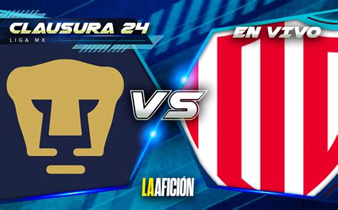 Pumas Vs Necaxa EN VIVO Partido HOY Liga Mx 2024 Jornada 4 Grupo Milenio