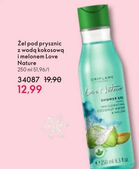 Żel pod prysznic Love Nature 34 TANIEJ promocja Oriflame Ding pl