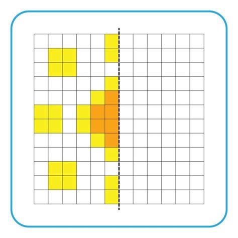 Jogo Educativo De Reflexão De Imagem Para Crianças Aprenda A Completar