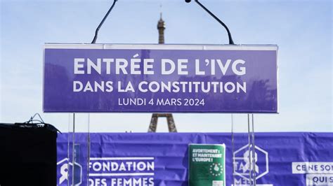 La Constitutionnalisation de l IVG Un Message de Fierté Française et