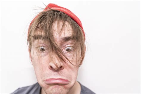 Frown Face Man Royalty Free HD Stock Photo and Image