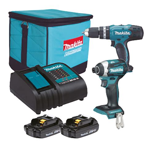 Dlx Syx Combo Rotomartillo Dhp Atornillador Dtd V Makita