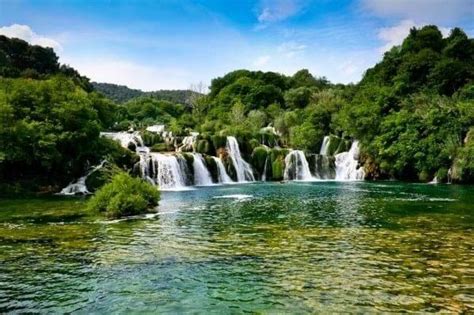 La Cascade De Skradinski Buk En Croatie