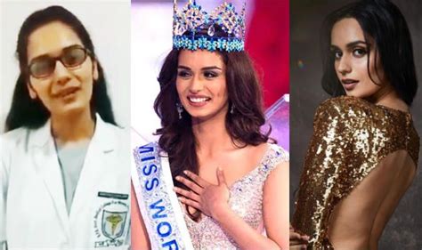 Happy Birthday Manushi Chhillar Her Journey From Being A Medical