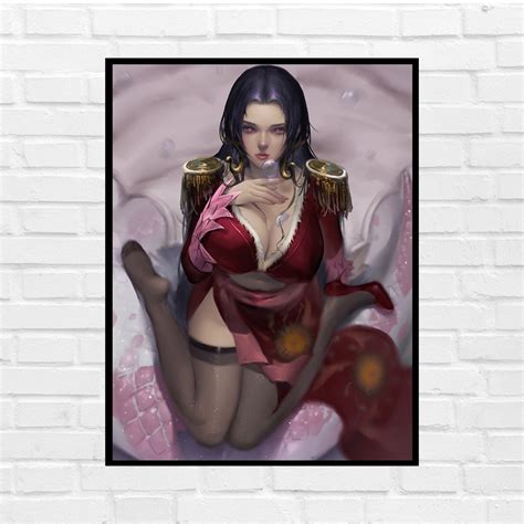 Boa Hancock One Piece Poster Anime Poster Boa Hancock Anime Print Wall Art Instant Download