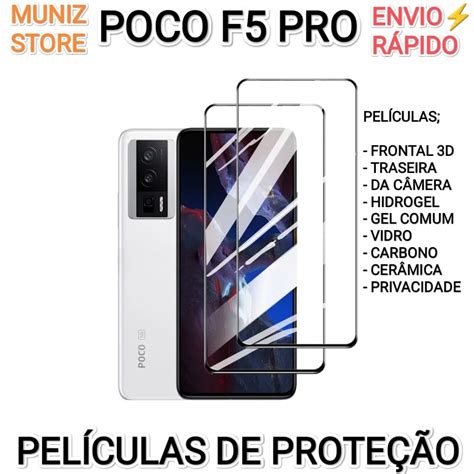 Pel Culas Xiaomi Poco F Pro Protetor De Tela Penicula Vidro D Vidro