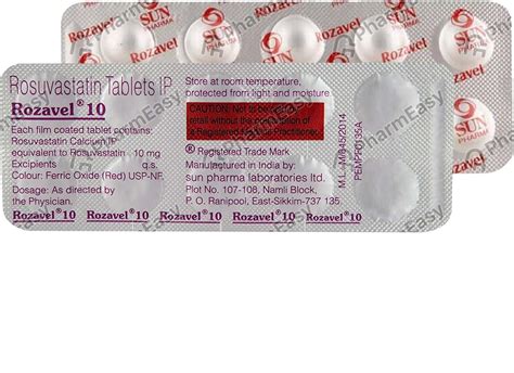 Rozavel 10 MG Tablet 10 Uses Side Effects Price Dosage PharmEasy