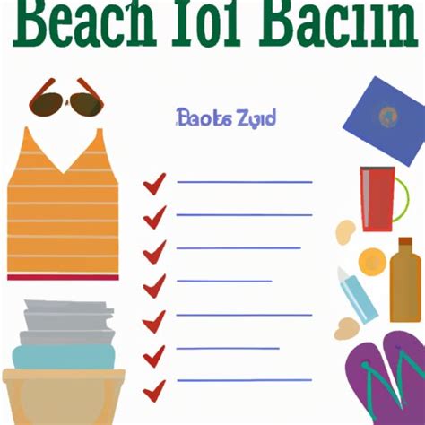 Must-Have Beach Vacation Items: A Comprehensive Guide for the Perfect ...