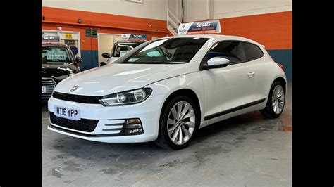 Volkswagen Scirocco Gt Tsi Bluemotion Technology Door White