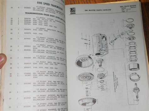 Sell 1955 GMC TRUCK PARTS CATALOG ORIGINAL! 100-500 SERIES BOOK in ...