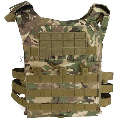 Tactical JPC Plate Carrier Vest Ammo Magazine Chest Rig Airsoft