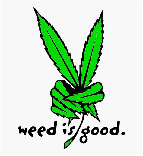 Pot Leaf Png - Weed Stickers Transparent, Png Download - kindpng