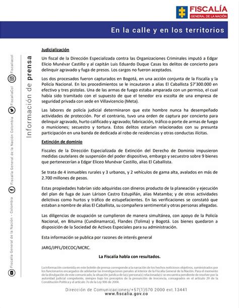 Fiscal A Colombia On Twitter El Oficial Presuntamente Prest Un