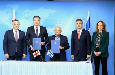 Georgia And Israel Sign Tourism Agreement For The First Time Israel