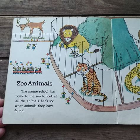 About Animals Richard Scarry Book For Kids Etsy