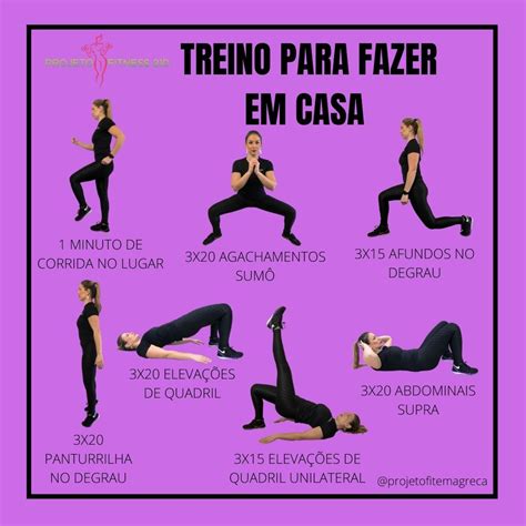 COMO TREINAR EM CASA E EMAGRECER Fabíola Herrmann Personal Trainer