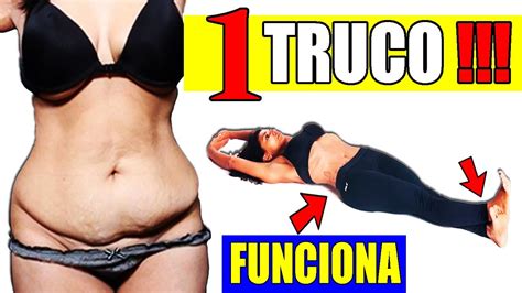 El TRUCO MÁS RARO y EFECTIVO que CAMBIARA Tu ABDOMEN Flácido SI o SI