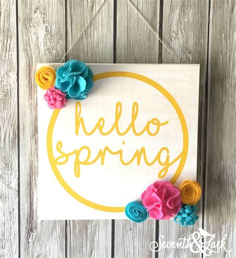 26 Best Spring Porch Sign Ideas And Designs For 2020