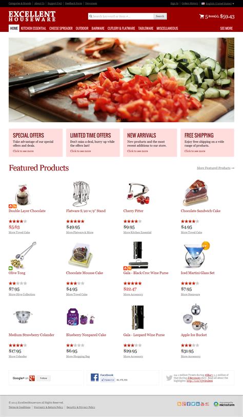 Excellent Houseware / Websites / Nick Seryakov