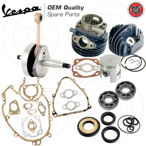 Kit Gruppo Termico D Albero Motore Cuscinetti Vespa