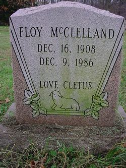 Floy McClelland 1908 1986 Homenaje De Find A Grave