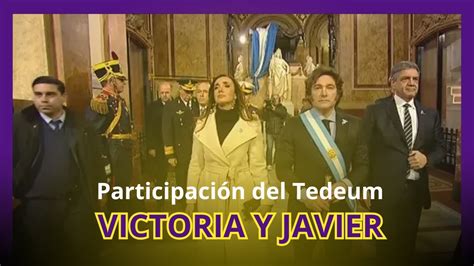 Javier Milei Participa Del Tedeum De Mayo Youtube