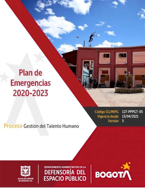 Pdf Plan De Emergencias 2020 8 3 127 Pppgt 05