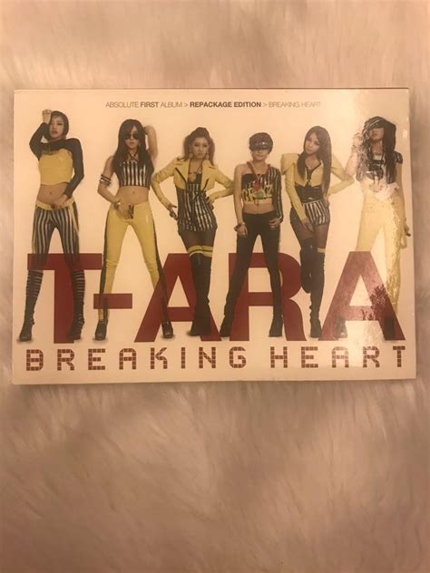 T Ara Breaking Heart Album Hobbies And Toys Memorabilia And Collectibles