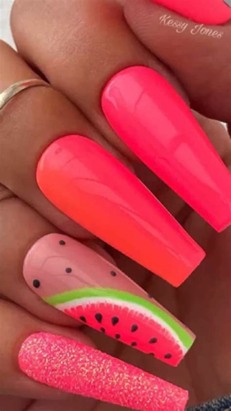 Cute Summer Nails Inspo Acrylic Nails Summer Nails Pretty Acrylic Nails