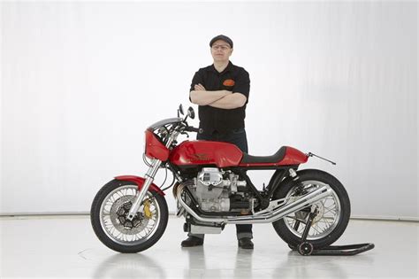 Doc Jensen With Moto Guzzi Le Mans Cafe Racer Doc Jensen De