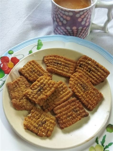 Punjabi Atta Biscuits With Jaggery Organic Whole Wheat Cookies Without